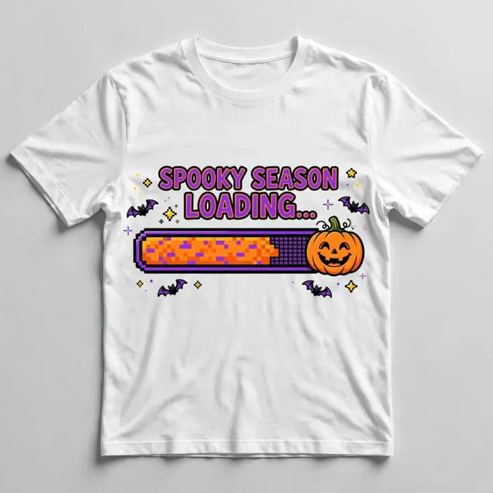 Spooky Season Loading... T-Shirt — video 1