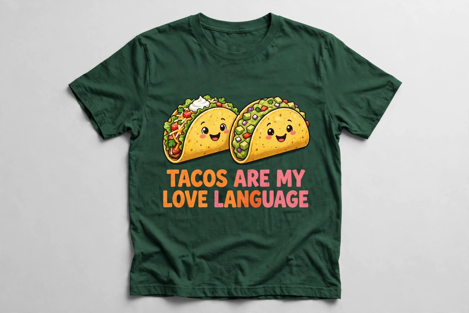 Tacos Are My Love Language funny food t-shirt